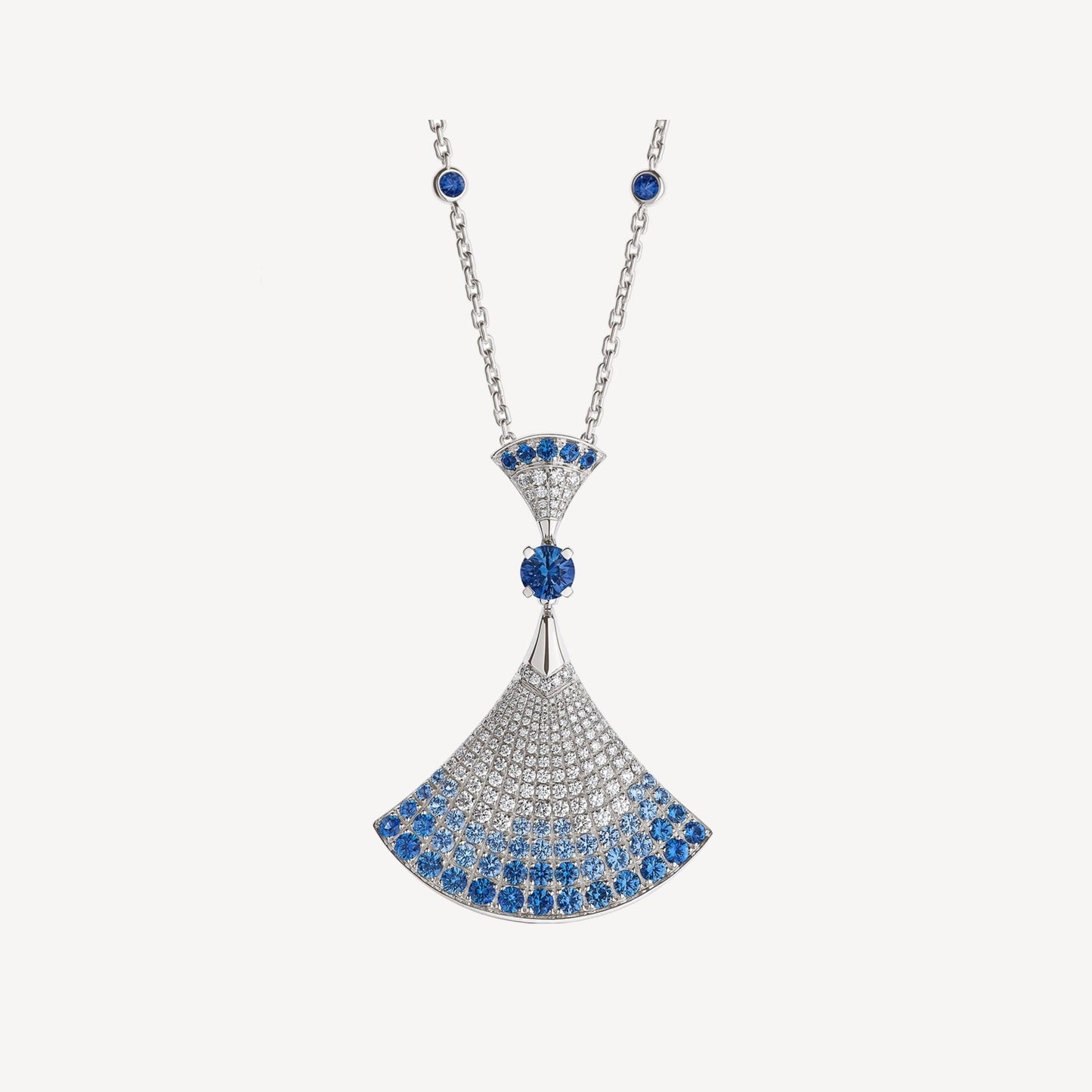 Bvlgari DREAM NECKLACE AGATE SILVER DIAMOND