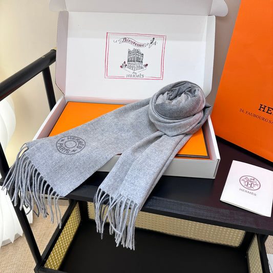 HERMES HERMES 25S SCARF 190 IN CASERE 986049