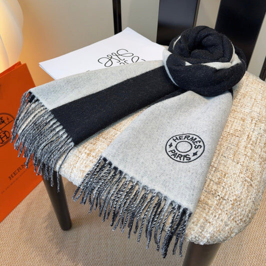 HERMES HERMES 25S SCARF 190 IN CASERE 989786
