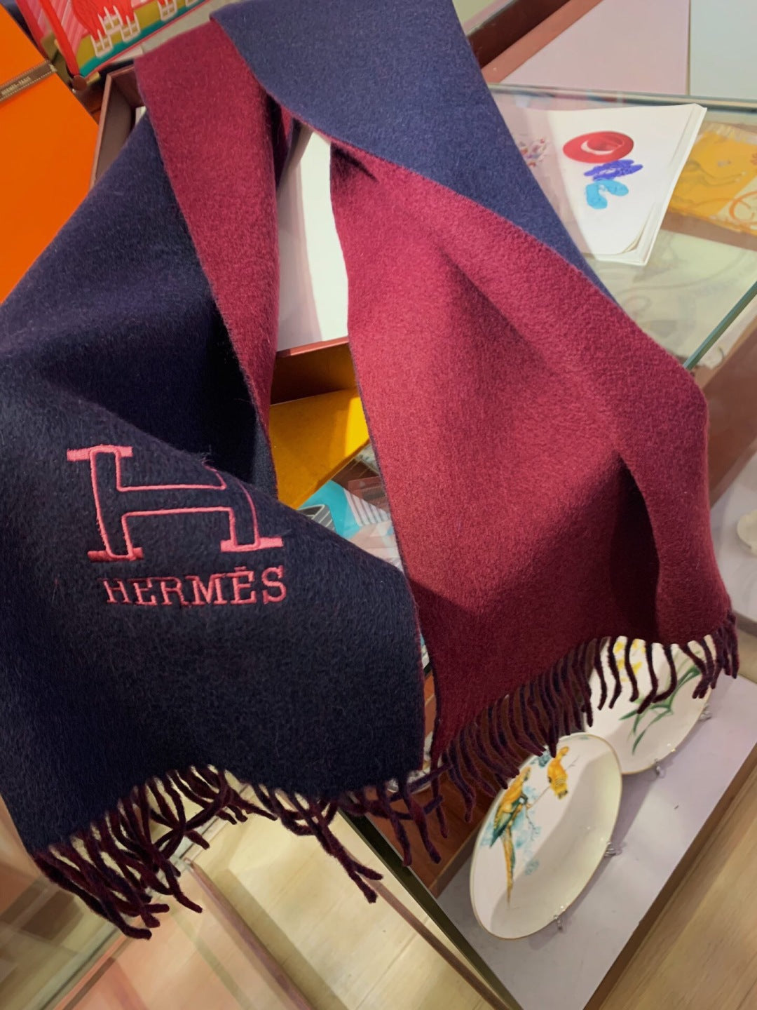 HERMES HERMES 25S SCARF 200 IN CASERE 856514
