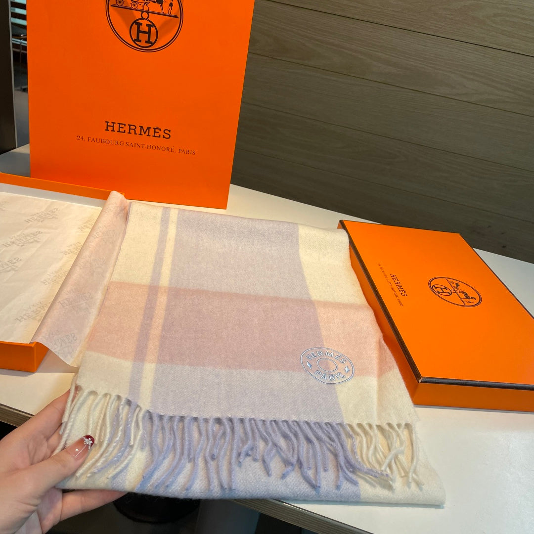 HERMES HERMES 25S SCARF 180 IN CASERE 989916
