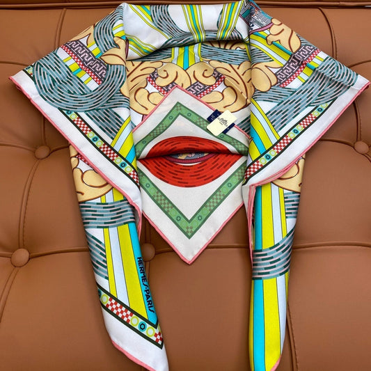 HERMES HERMES 25S SCARF 90 IN SILK 709684