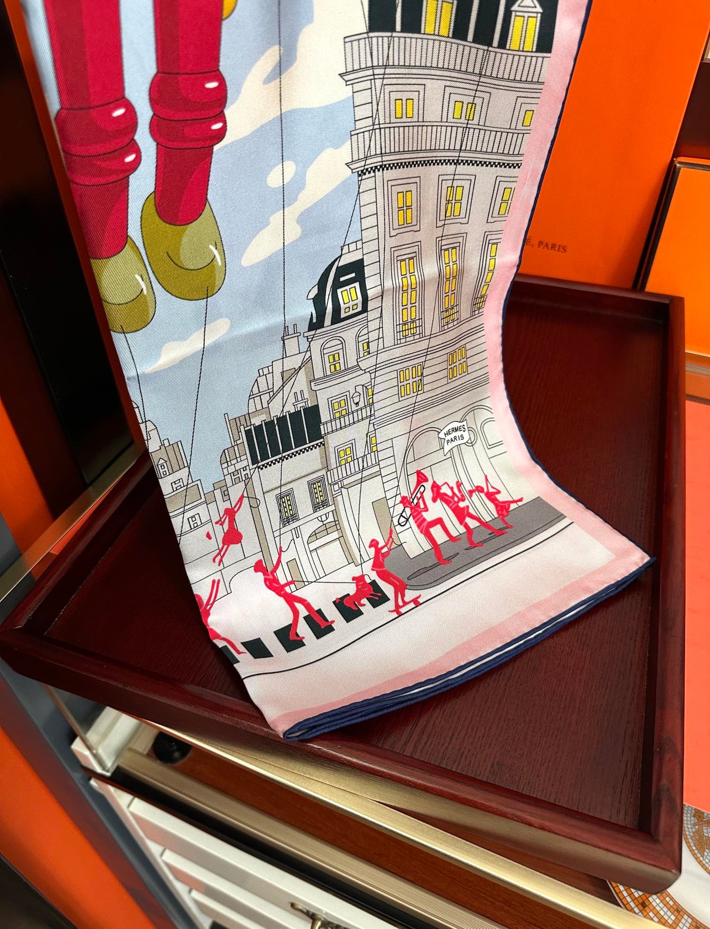 HERMES HERMES 25S SCARF 90 IN SILK 730548