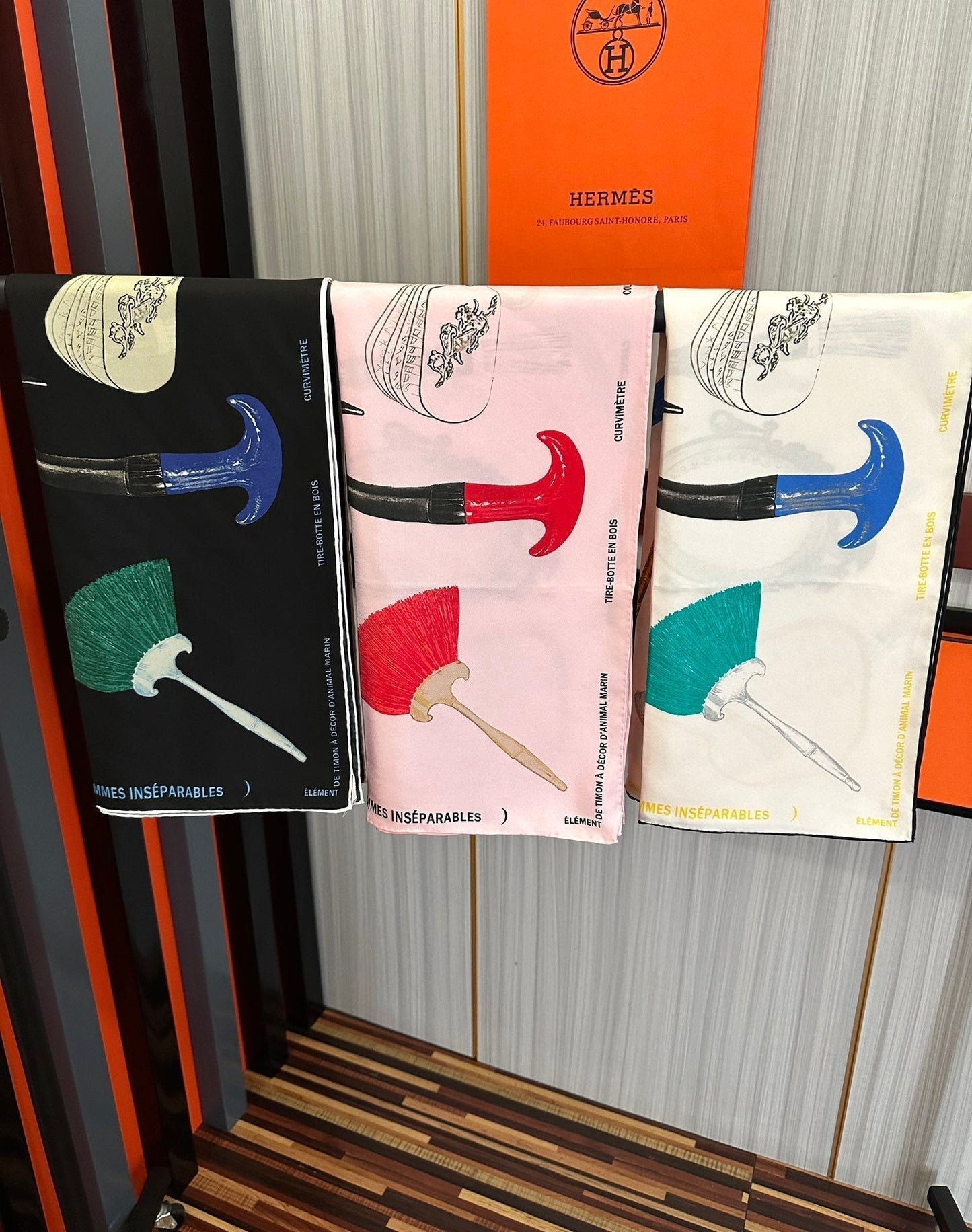 HERMES HERMES 25S SCARF 90 IN SILK 003