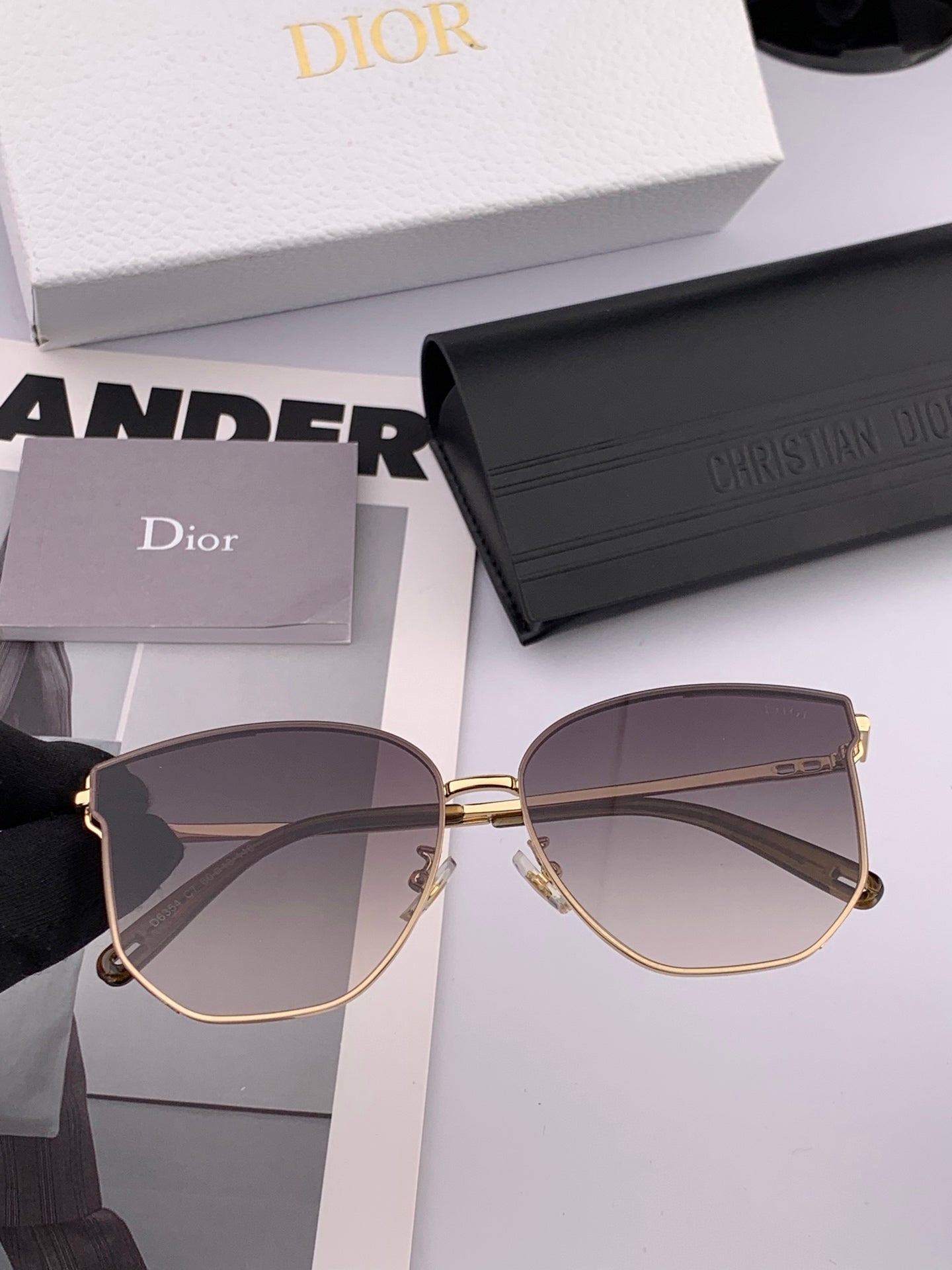 DIOR MONTAIGNE SUNGLASS CD4635 IN ACETATE