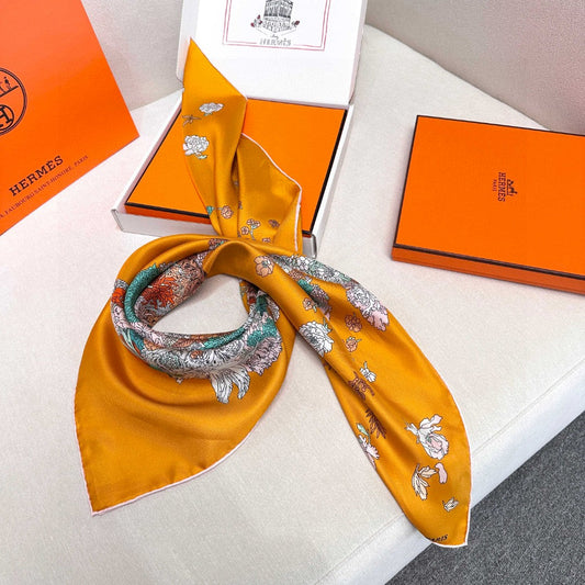 HERMES HERMES 25S SCARF 90 IN SILK 729031