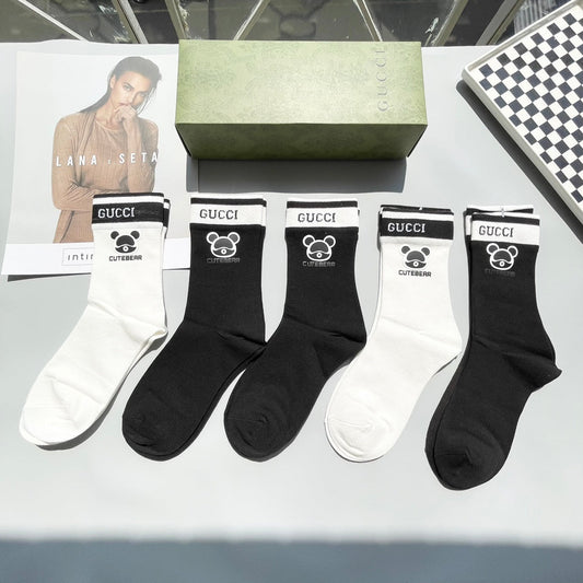 GUCCI CREW SOCKS 423910 (1 BOX)