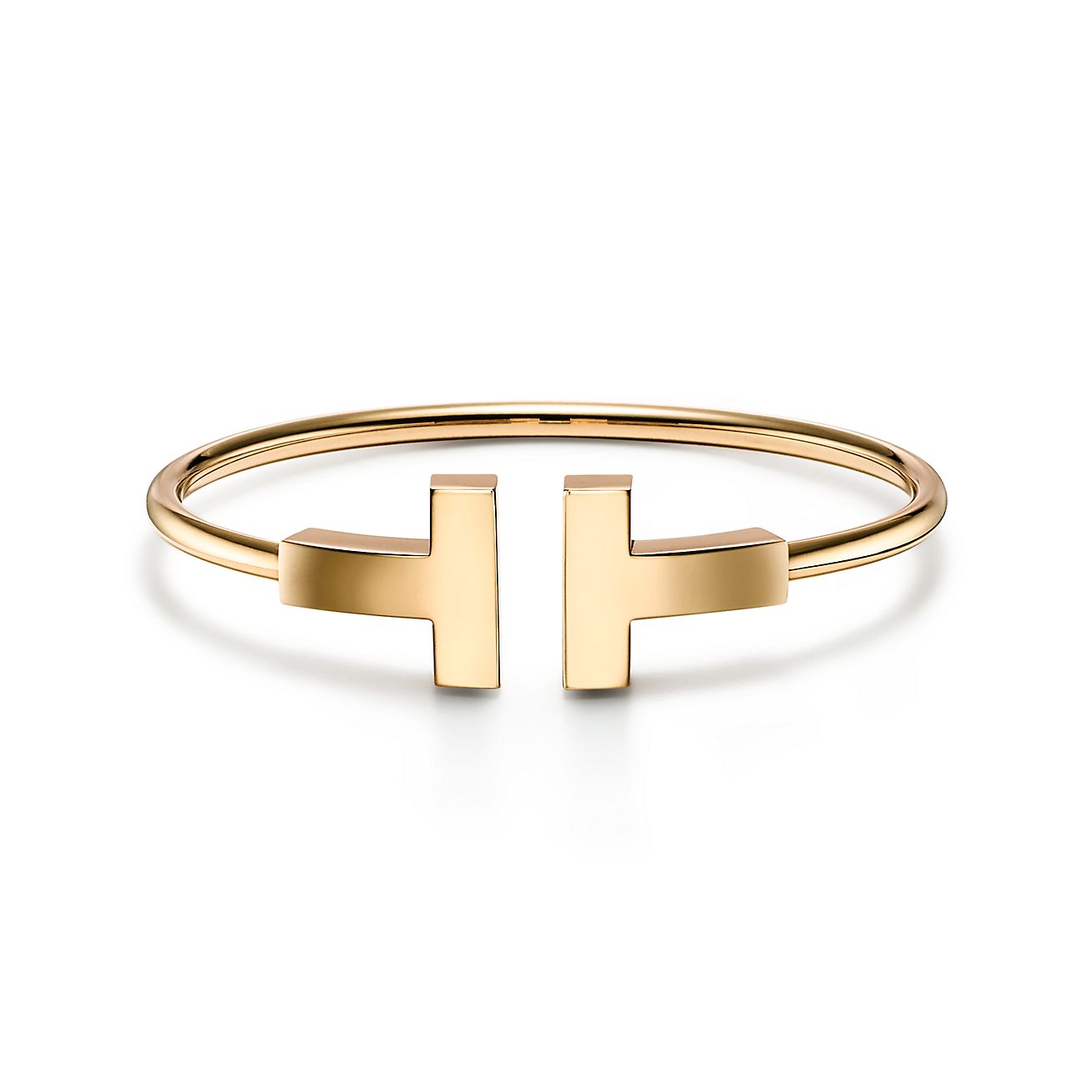 TIFFANY T WIDE WIRE BRACELET