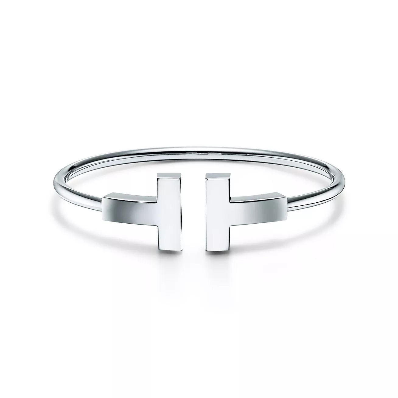 TIFFANY T WIDE WIRE BRACELET